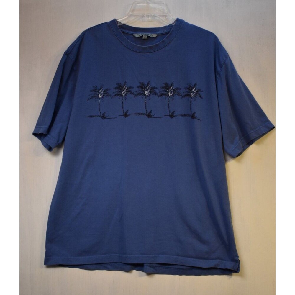 Kona Wind t shirt  Men's blue XL Hawaii Palm Trees Beach